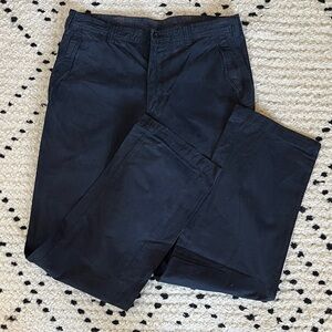 Massimo Dutti Dark Blue Chinos